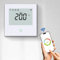 YeloDeer Smart Thermostat for Electric Underfloor Heating Only, Voice/Remote Control, Energy Saving WiFi Programmable Thermostats Compatible with Amazon Alexa, Google Assistant, White 230V AC Max. 16A