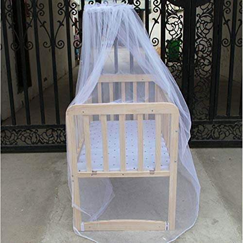 Natürliches Mückenschutzmittel Selling Baby Kleinkind Crib Dome für Vorhang Bett Kinderbett Netz Mesh Home Textiles Papierfische (White, One Size)