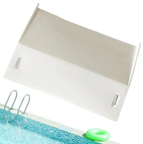 Trappe de porte de skimmer de piscine - Porte de skimmer de piscine stable - Porte pliante de rechange multifonction - Facile à installer - Pour une meilleure protection de la piscine