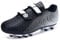 Boys Football Boots Size 2.5 Kids Football Shoes Girls Non-Slip Training Shoes Children Astro Turf Soccer Training Shoes Unisex Running Shoes Sneakers Summer Black-White