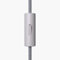 Lightstock Tasteful Switch, Zylindrischer Schalter, 1-pol., mit Erdungsklemme - Taupe