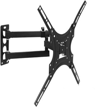 KINGLD Staffa telescopica for Supporto TV montata a Parete da 10-55 Pollici for TV for la sessione di riunione del Partito della Palla del Salotto per TV/Monitor/PC(for 14-42 Inches)