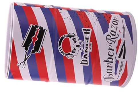 CANIGHT Entsorgungsbehälter für Rasierklingen Klingenentsorgungsbehälter Müllcontainer Rasierklingen Abfall Rasierklingen Container Entsorgungsbehälter für Rasierer Metall