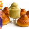 Kit Granita Siciliana Pistacchio - Panetto 250g al Pistacchio + 5 Brioche con il Tuppo – Gusto Autentico di Sicilia da Preparare a Casa