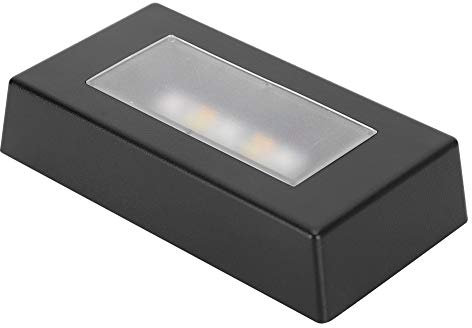 Base Leggera, Base di per la Luce della Luce a LED con 7 a LED a a 7 a Basato per il Display Rotante per Arte in Vetro per le Statue di 3D Gioielli