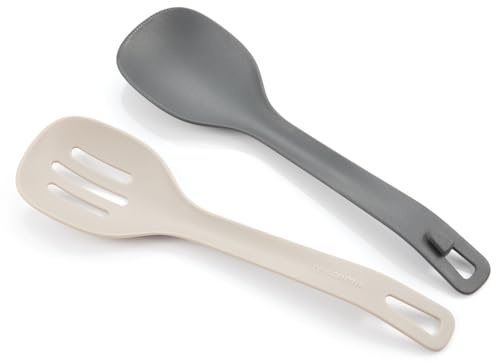 Tescoma COMPACT Löffel Schöpflöffel mit Zange aus hochwertigem Nylon, spülmaschinenfest - 638218