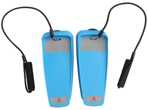 VILLFUL Fitnessgeräte Stepper für Zuhause Kompaktes Mini Pedaltrainer mit stabilem Kunststoffgehäuse Ideal für Büro und Wohnzimmer Muskel und Wadenformung Blau