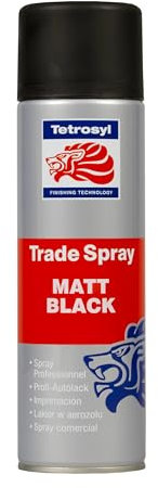 Tetrosyl ATS014 Trade Spray Paint Matt Black 500ml