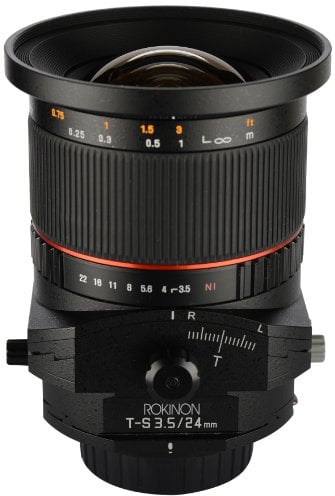 Rokinon 24mm F3.5 Tilt Shift Lens for Canon EF