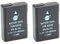 DSTE 2X Full Coded EN-EL14 ENEL14 Li-ION Battery for Nikon