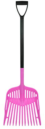 Other HAROLD MOORE SHAVINGS FORK EXTENDED D-GRIP HANDLE, clear