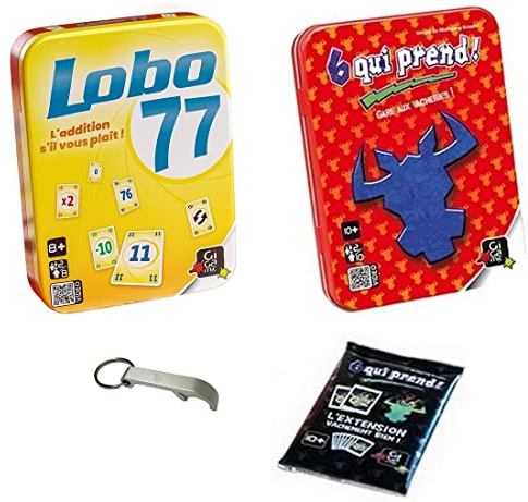 Set Lobo77 + 6 Wer nimmt + Erweiterung Kuh Gut + 1 Decap Blumie