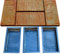 Betonex Lot de 6 moules à béton design S23 pour pavés, briques, dalles de jardin, allée