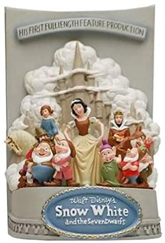 Disney Showcase Collection Statuette Résine Poster 3D Blanche-Neige 26 cm