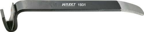 HAZET Biege-Eisen 1931, Ledereinsatz, Spezialstahl, Länge 410 mm