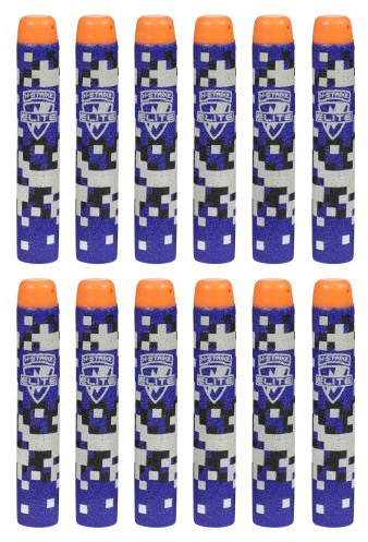 Nerf N-Strike Elite 12 Special Edition Elite Darts Pack, Blau