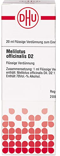 MELILOTUS OFFICINALIS D 2 Dilution 20 ml