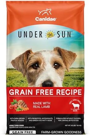CANIDAE Under the Sun Dry Dog Food, Lamb Recipe, 40 lb