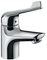 hansgrohe Wasserhahn Novus wassersparende Armatur (Auslauf Höhe 70mm mit extra langem Griff und Zugstangen Ablauf) Chrom