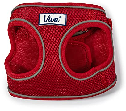 Fluval Step In Mesh Dog Harness X-Small Red, 1 kg