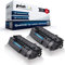 2X Print-Klex Tonerkartuschen HP Laserjet Pro 400 M401 a Pro 400 M401 d Pro 400 M401 DN Pro 400 M401 dne Pro 400 M401 dw CF280 CF280A 80A CF280X HP 280A Schwarz Black - Office Print Serie