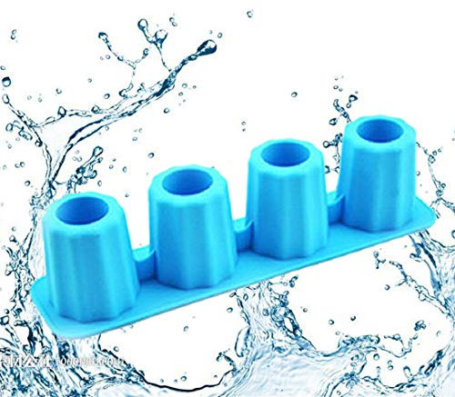 Hielo de la bandeja del molde del cubo Hace que vasos de moldeo del hielo de la novedad de los regalos de hielo de la bandeja de verano Beber molde de la herramienta de hielo del vidrio de tiro