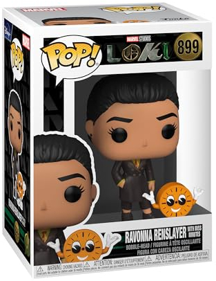 Funko Pop! and Buddy: Marvel - Loki - Ravonna with Miss Minutes - Vinyl-Sammelfigur - Geschenkidee - Offizielle Handelswaren - Spielzeug Für Kinder und Erwachsene - TV Fans