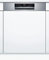 Bosch SMI6ECS93E - Série 6 - Lave-vaisselle encastrable avec Bandeau - Home Connect - 13 couverts - Silence Plus 40 dB - Metallic