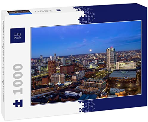Lais Puzzle Bridgewater Place and the city centre of Leeds. Yorkshire North England United Kingdom 1000 pieces