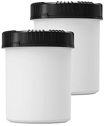 kanister-vertrieb® Packo Vorratsdosen Set 2er Set 1500 ml Vorratsdose mit Deckel dicht verschließbar, Mehldose, Gewürzdose mit Schraubdeckel