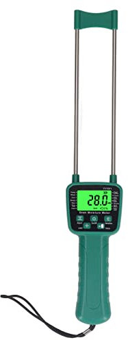 Heu-Feuchtigkeitsmesser, Heu-Feuchtigkeitstester, Sonde, Bodenfeuchtigkeitsmesser, Weizen-Sojabohnen-Getreide-Feuchtigkeitstester, LCD-Display Mit Sprachübertragung Zur Messung von Nutzpflanzen