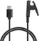 kwmobile Caricatore Compatibile con Garmin vivomove Trend/Lily/HR/Forerunner 35/30 / 735XT - Caricabatterie USB C Activity Tracker - Cavo Fitness Watch 100 cm Nero