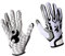 VGEBY Fußballhandschuhe, Empfängerhandschuhe, rutschfeste American-Football-Rugby-, Atmungsaktive Vollfinger-Sporthandschuhe für Baseball, Erwachsene, Jugendliche (L)