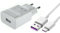 Ladegerät für Original Huawei P smart Pro, P smart 2021, P Smart Z HW-050200E02 + Datenkabel in Weiß USB-C Netzteil 2A Ampere 2000 mAh 10W Ladekabel Typ-C
