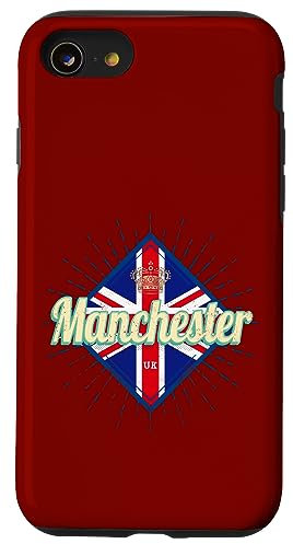 iPhone SE (2020) / 7 / 8 Manchester City UK Retro United Kingdom Vintage England Case