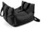 Furdreams Cosy Travel Pet Bed - Portable Car Seat Booster & Carrier - Short & Long Strap, Pocket, Leash, Removable Cushion & Waterproof Base - For Dog & Puppy (Black, One Size)