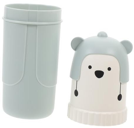 Ipetboom Zahnbürstenhalter Aus Kunststoff Tragbares Etui Für Zahnbürsten Und Zahnpasta Kompakter Reise-organizer Wiederverwendbarer Aufbewahrungsbehälter Für Täglichen Gebrauch Und Outdoor-