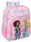 safta Barbie Painterly Schulrucksack für Kinder, anpassbar an den Kinderwagen, ideal für Kinder im Schulalter, bequem und vielseitig, Qualität und Widerstandsfähigkeit, 32 x 12 x 38 cm,