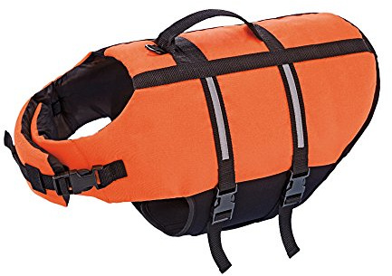 Nobby Hunde Schwimmhilfe neon orange Größe: 3XL, 65 cm