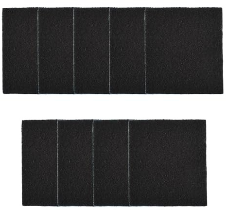 9 Pcs Activated Carbon Filter,Cat Litter Box Charcoal Filters Replacement,Carbon Filter for Cat Litter Tray,Replaceable Rectangle Filters,Odor Control,Air Purification,Cats Box and Pans Accessories