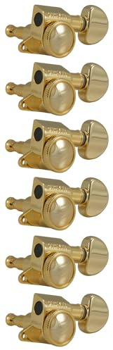 Grover Mini Rotogrip 6-In-Line Gold
