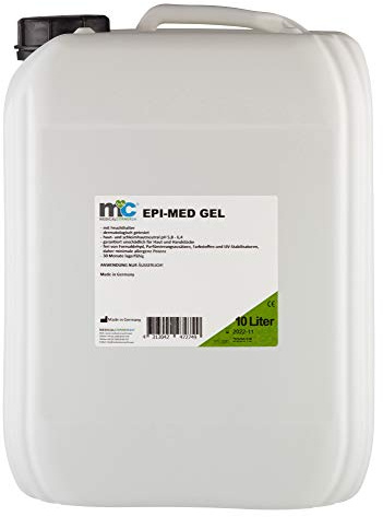 Medicalcorner24 IPL Gel Epimed, IPL Kontaktgel für Laser-Haarentfernung, 10 Liter Kanister