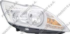 Prasco - FD4264903 - Ford - Focus - Mod. 08/07-02/11 - Scheinwerfer Rechts-H1+H7-Mit Lwr-Mit Motor-Verchromt