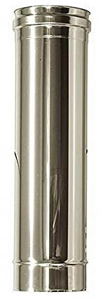 Conduit de fumée DN 80 L 0,5 mt L 500 mm Tuyau en acier inoxydable 316