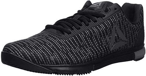 Reebok Speed Tr Flexweave Herren Crosstrainer, Schwarz (Schwarz/Haifisch/Schwarz), 40 EU