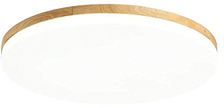 Deckenleuchte Holz Wohnzimmer Lampe Rund Flach Wohnzimmerlampe Holzlampe Eiche Deckenlampe Schlafzimmer Vintage Leuchte Decken Licht Mit Led Zimmerlampe Küchenleuchte Innen Korridor Beleuchtung