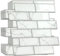 WALPLUS 12 Stück 30.5x15.4cm Weißer Marmor Eklektisch Weiß 3D-Fliesenaufkleber Abziehen und Aufkleben Backsplash Abziehbilder Startseite Dekore Aufkantung für Küche Badezimmer Kacheln Farbe auf Wand