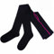 Weri Spezials Herrenstrumpfhose mit Eingrif in mehreren tollen Farben (50-52, Schwarz-Pink Naht)