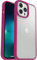 OtterBox 77-85854 Sleek Series Case, Shockproof, Drop proof, Ultra-Slim, Protective Thin Case, Tested to Military Standard, No Retail Packaging, Clear/Pink, iPhone 13 Pro Max/iPhone 12 Pro Max