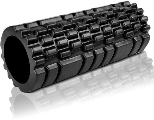 Albert Austin Core Balance Foam Roller for Muscles Back Exercise Gym Muscle Roller Massager Back Stretcher for Back Pain Yoga Roller Trigger Point Tissue Massage Therapy Workout Fatigue Relief